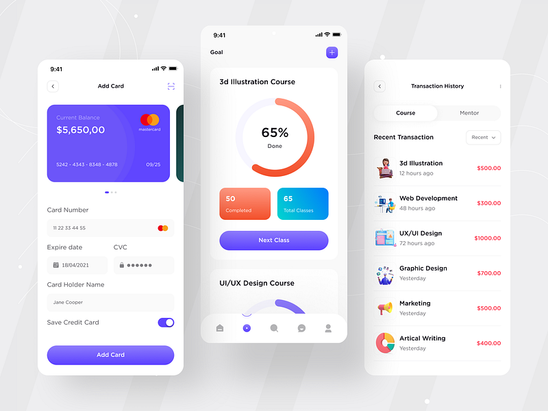 Education App - ITO Team by ITO Team on Dribbble