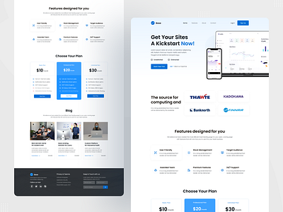 SaaS Landing Page