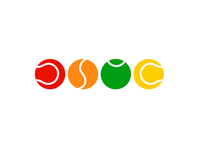 JSTC ball branding identity initials logo logo design logotype sport tennis
