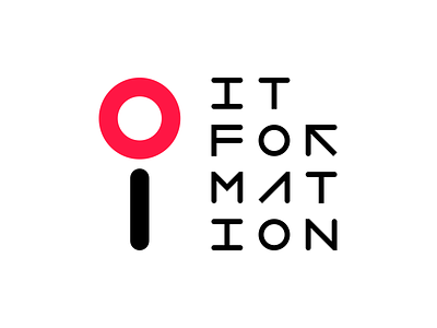 ITFormation 0 1 bit branding code identity logo logo design logotype null one programming