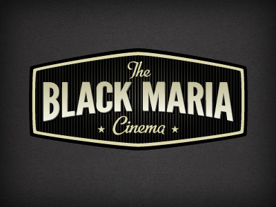 The Black Maria cinema blackmaria cinema logo