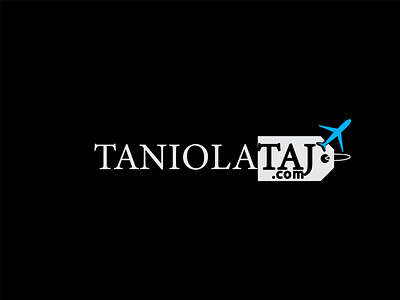 Taniolataj logo best design best logo branding design flat logo flat logo design food logo logo minimal minimalist modern logo planelogo travel travel logo travel logo design