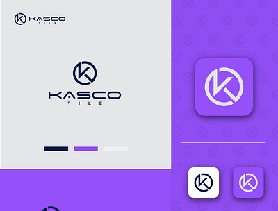 KASCO TILE best logo best shot branding design flat flat logo flat logo design logo minimal minimalist logo