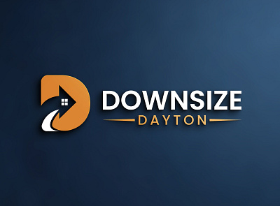 Downsize Daytol RealEstate best logo design flat logo flat logo design logo minimal minimalist logo modern logo