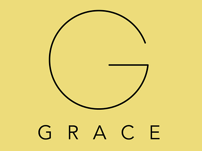 Grace Poster amsterdam art canvas dutch g grace letter poster shop space type yellow