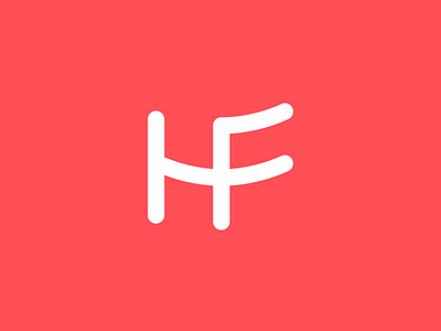 HF Logo Monogram logo logo design logodesign logotype monogram monogram logo photoshop typography