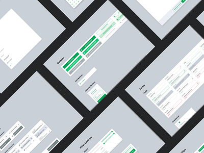 Web App Design System - CBRE buttons calendar design system dropdowns fields figma forms guide modal sliders style tags