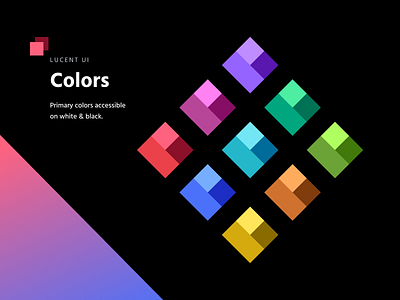 UI Color Palette - Lucent Design System