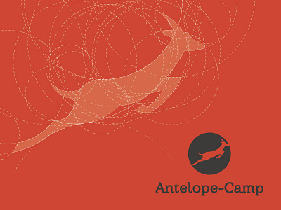 Antelope camp logotype