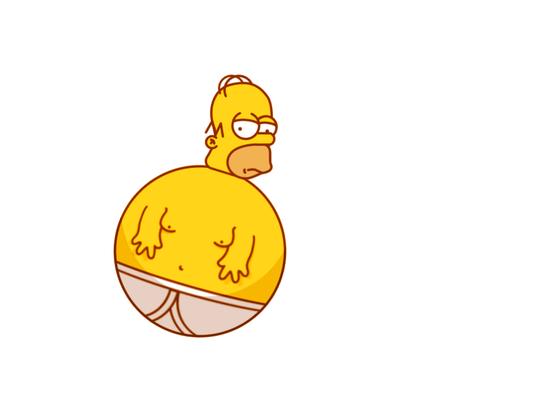 Homer Simpson designs, themes, templates and downloadable graphic elements  on Dribbble
