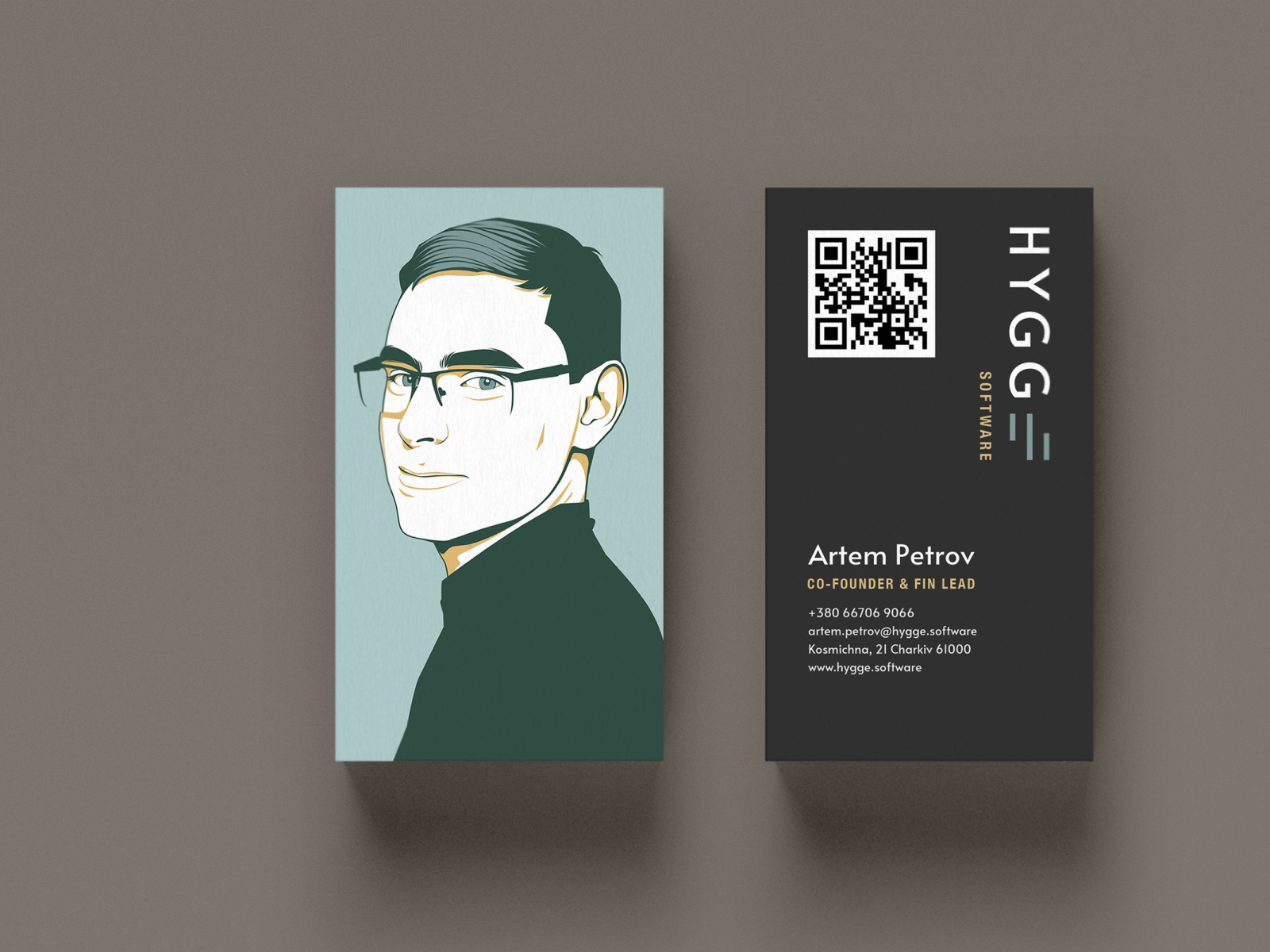 Business Card Printing Design by Iryna Nováková on Dribbble