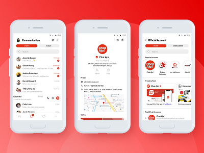 ChatAja! - Redesign UI Mobile Application