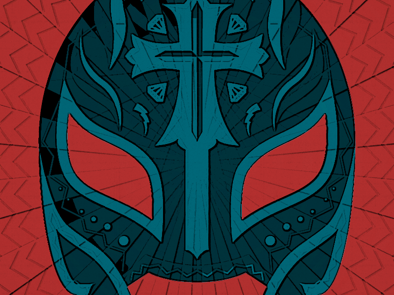 Luchador Mask by Jack Magma on Dribbble