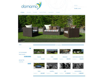 furniture e-commerce layout arredamento e commerce furniture italy layout website