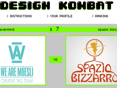 The logo battle started battle brand brandmark design game logo ranking