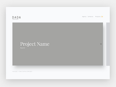 Portfolio Page design minimal portfolio projects ui ux