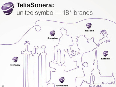 Telia Sonera advert design digital illustration media ui ux web