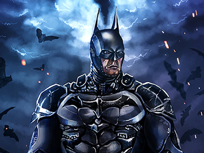 Batman - The Knight fo Gotham art batman digital gotham graphic illustration sergey sonin
