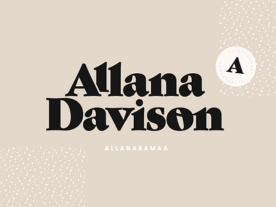Allana Davison Branding Package