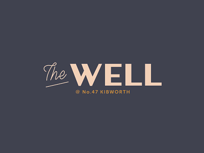The Well - Kibworth Branding