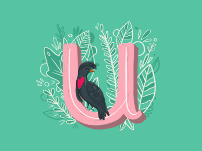 36 days of type - U