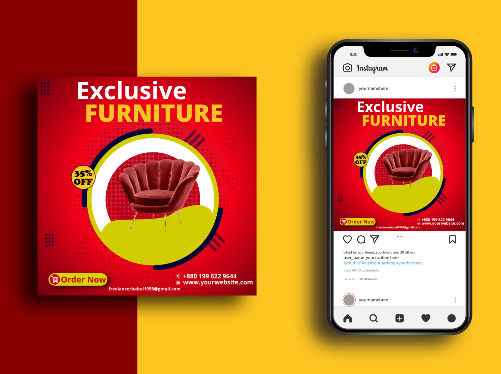 Dribbble - furniture post design version 1.jpg by Babul