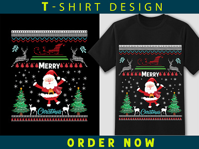 Christmas T-shirt design - 2021