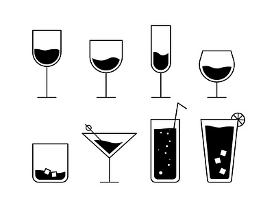 Coctail icons