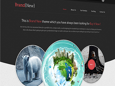 Brand New Theme Release app background banner black blog button clean concept creative dark design form graphic homepage icon interface iphone layout mockup modern navigation red texture theme ui ux web webdesign website wordpress