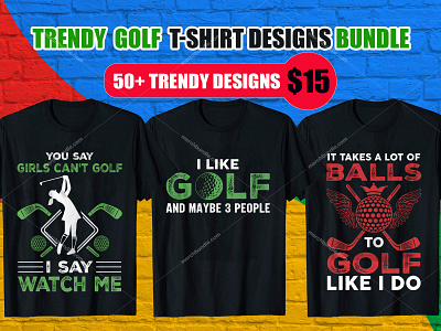 Golf T-Shirt Design Bundle amazon t shirts best t shirt design website brand design branding bulk t shirts custom t shirt design design etsyseller golfer golfthsirt golshirts illustration logodesign t shirt tee design tee shirt thirts typography typography art vintage