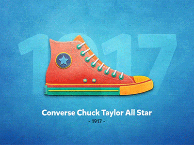 Colorful Sneakers illustration design animation timeline vintage infographic motion graphics after effects animated shoes sneakers