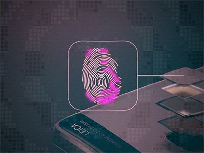 Fingerprint Scan ae after effects animated design fingerprint gif icon lines motion design scanner ui