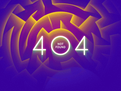 404 - Not Found (1/10) 404 after effects animation beautiful design dot error http maze mograph motion graphics not found
