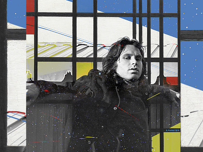 Mondrian x Morrison appropriation digitalcollage photoshop