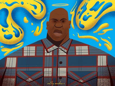 Tommy "Tiny" Lister aka Debo art design graphic design illustration illustrator