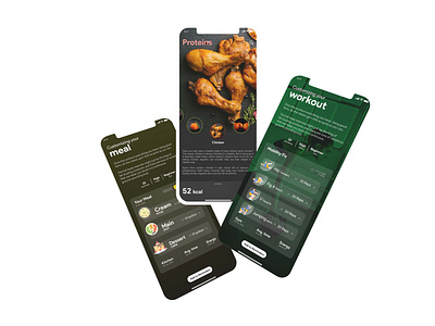 Nutri Fit app class design healthy mobile mobile app ui ux
