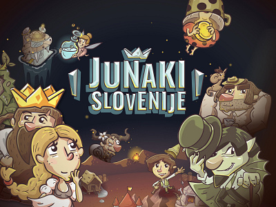 "Heroes of Slovenia" mobile game