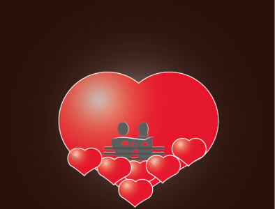 #valentine`s day design illustration vector