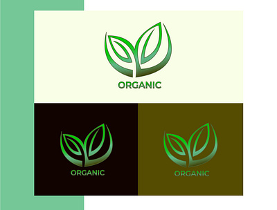 Logo TM Organic branding design flat illustration logo newlogo vector