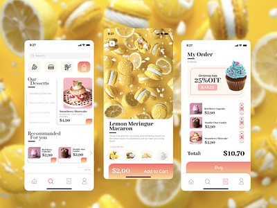 Food App Design 01