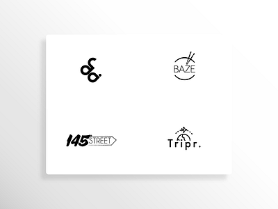Branding Logos 02 app brand identity branding icon illustrator logo minimal typography vector