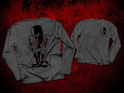 Team T-Shirt design illustration moch up spartan t shirt