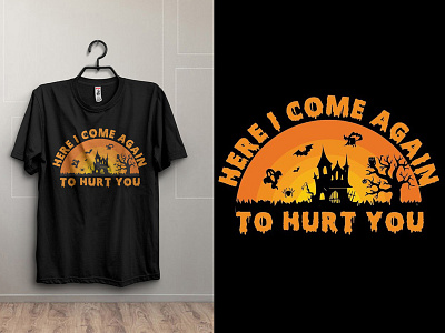 Amazing Halloween T-shirt Design For Your Business