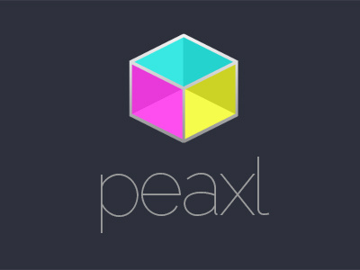 Peaxl Logo Proposal - Different colors logo