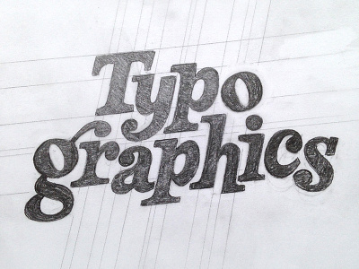 Typographics drawing lettering serif sketch type typographics