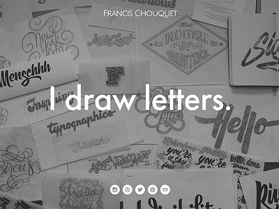 A new website for a new journey lettering squarespace webdesign website