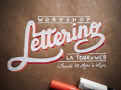 Workshop Lettering drawing learning lettering letters posca workshop