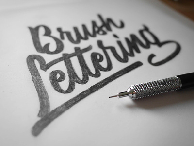 Brush Lettering brush hand lettering lettering workshops