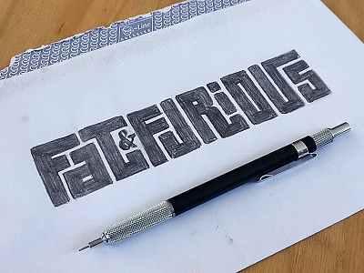 Fat & Furious challenge drawing hand lettering lettering pencil sketch sketches
