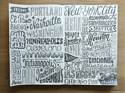 100 days of Lettering